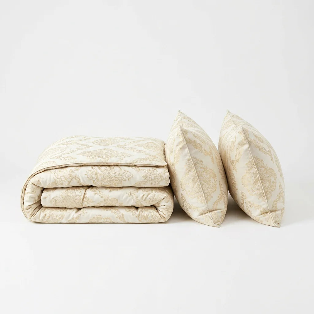 Sheetly GoldBear | 80S Luxury Jacquard Bedding Set - French Chateau Collection