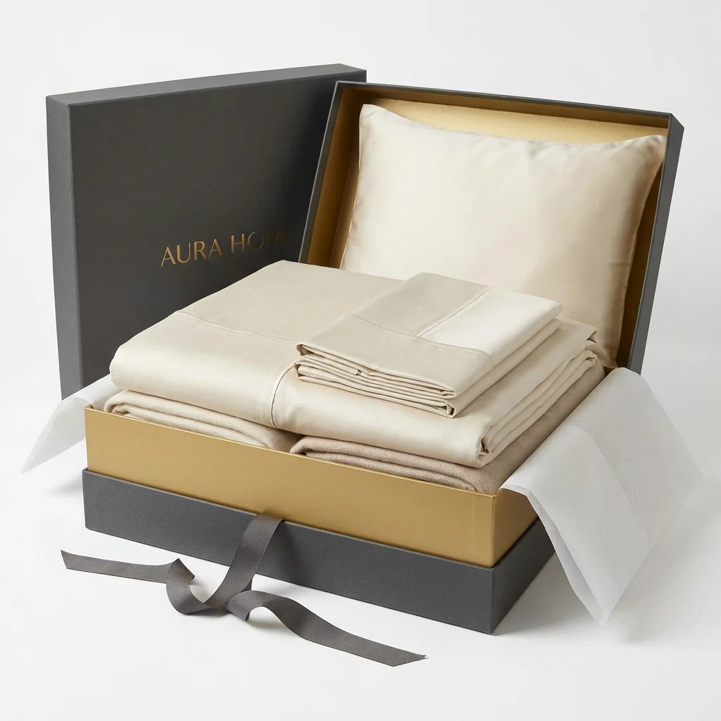 Luxury Bedding in French Manor Bedroom