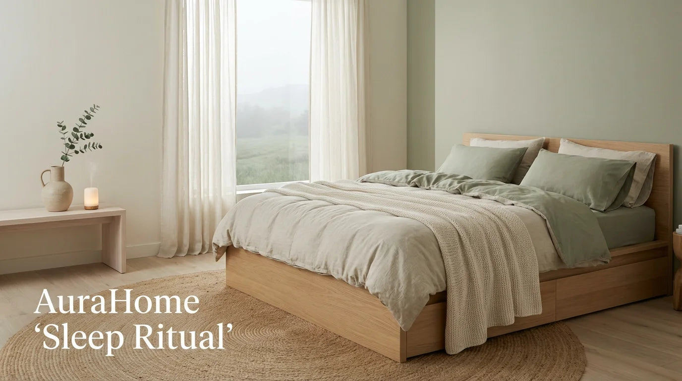AuraHome "Cloud-Breeze" All-Season Bamboo Comforter | Organic Filling