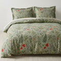 Botanical Sage Green Floral Bedding Set