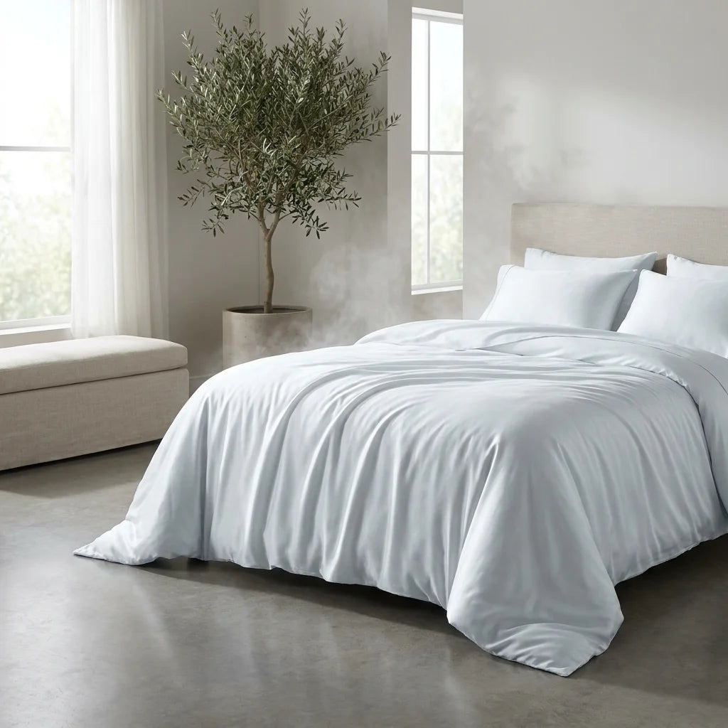 Pure Bamboo Lyocell Cooling Bedding Set
